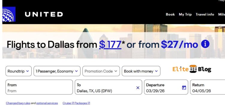 Flights to Dallas Texas