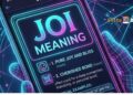 JOI Meaning