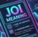 JOI Meaning